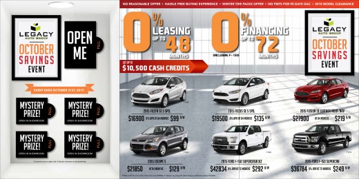 October Savings Event - Ford 1